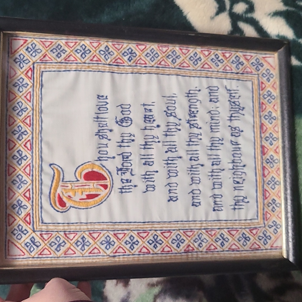 Embroidered handkerchief